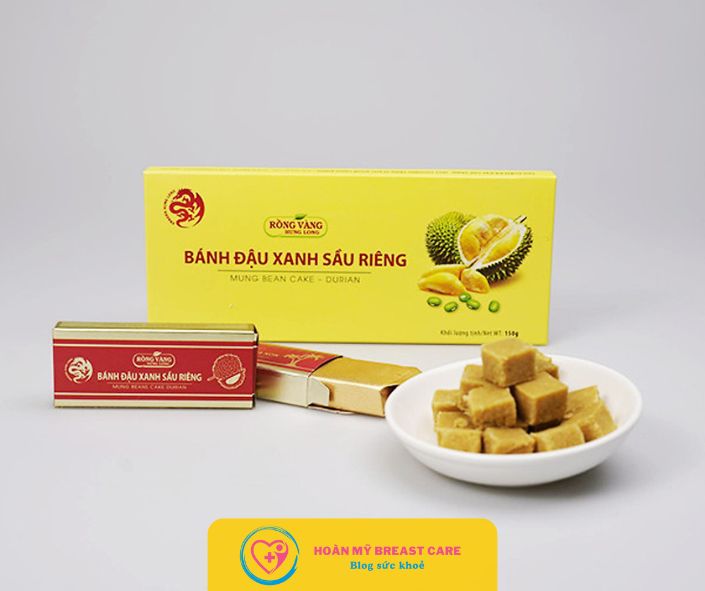 Bánh đậu xanh sầu riêng bao nhiêu calo và ăn có béo không